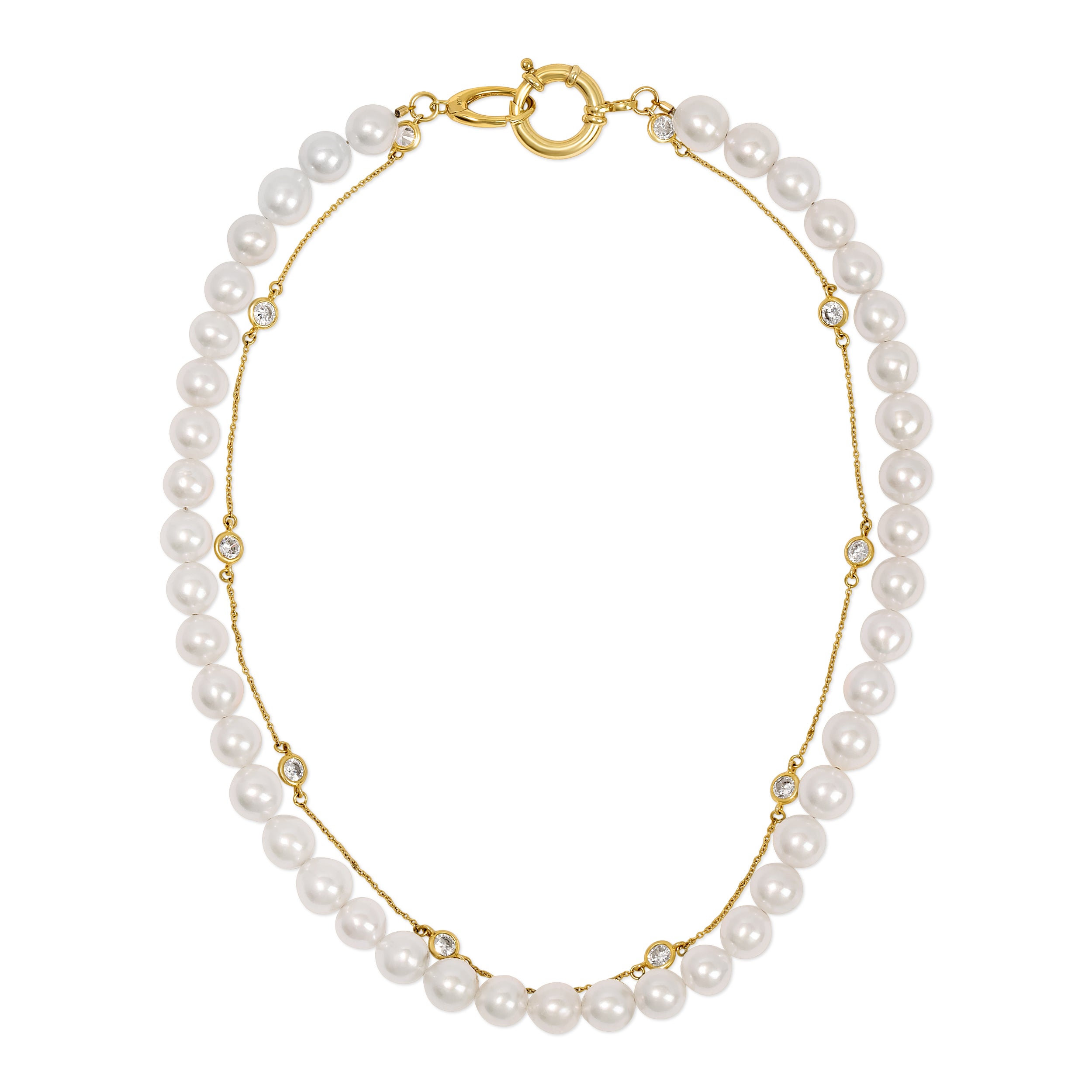CHESTINE Beaded Wht Topaz Choker – Mae+Lang Jewels
