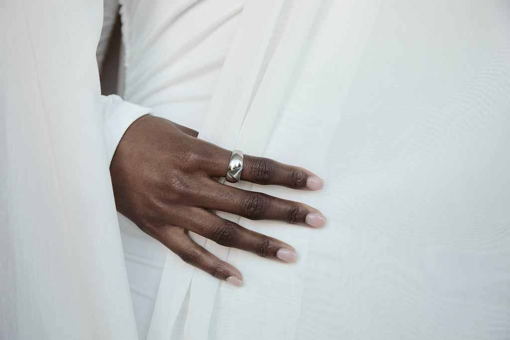 Trilogy Ring, Sterling Silver